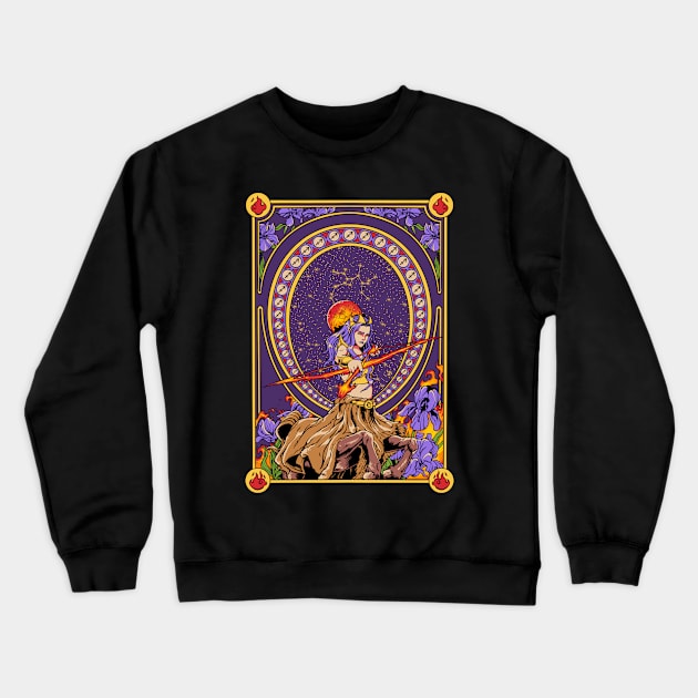 Sagittarius Crewneck Sweatshirt by Alien Version